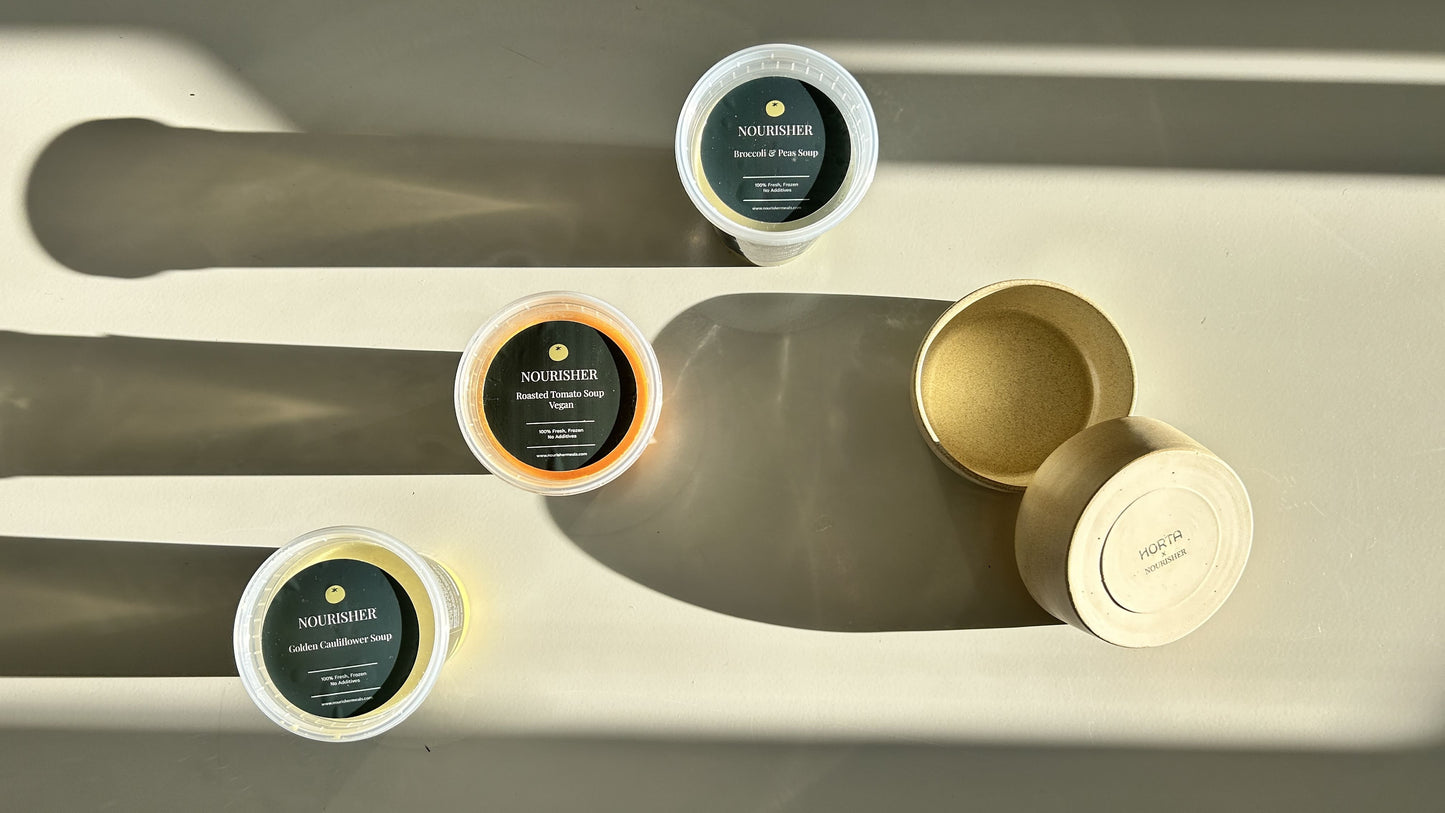 Gift Soup Box + Ceramic Bowl