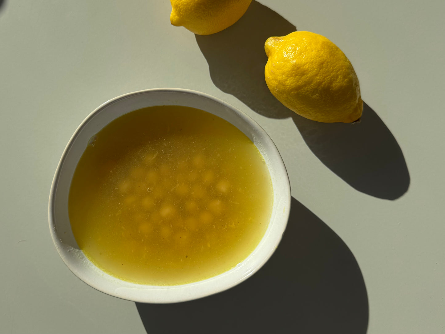 Lemon Chickpea Soup
