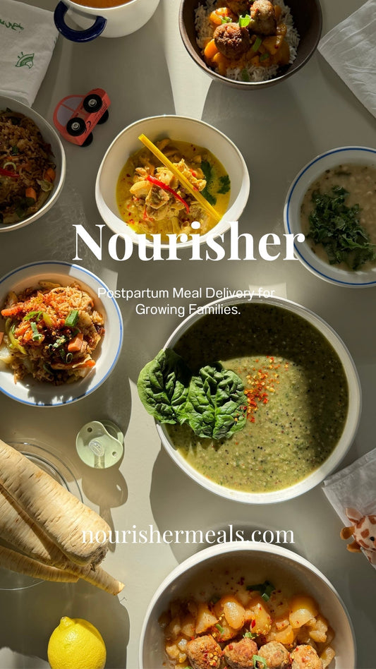 "Having nourishing meals ready in the freezer made those first weeks so much easier."