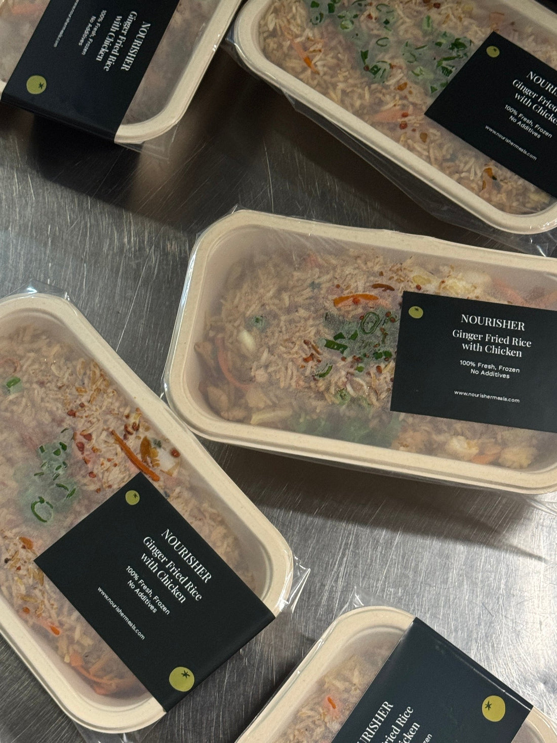 Packaged Fried rice from nourisher meals