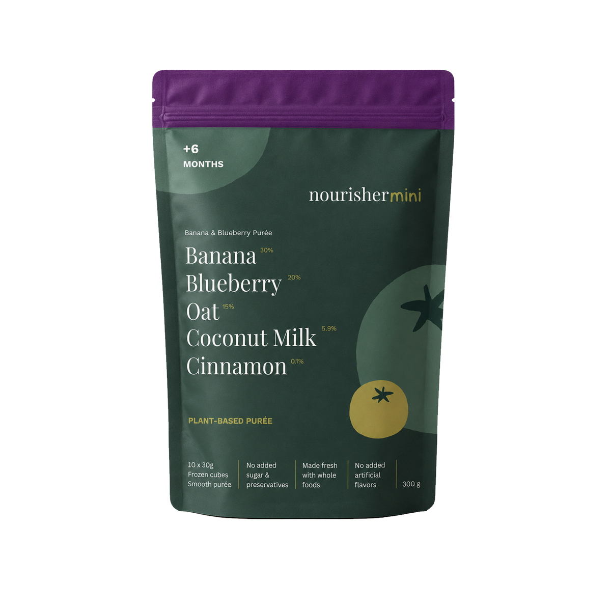 Banana & Blueberry Purée