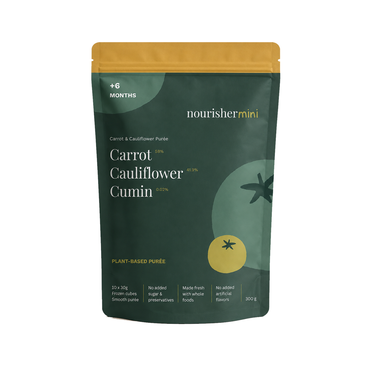 Carrot & Cauliflower Purée