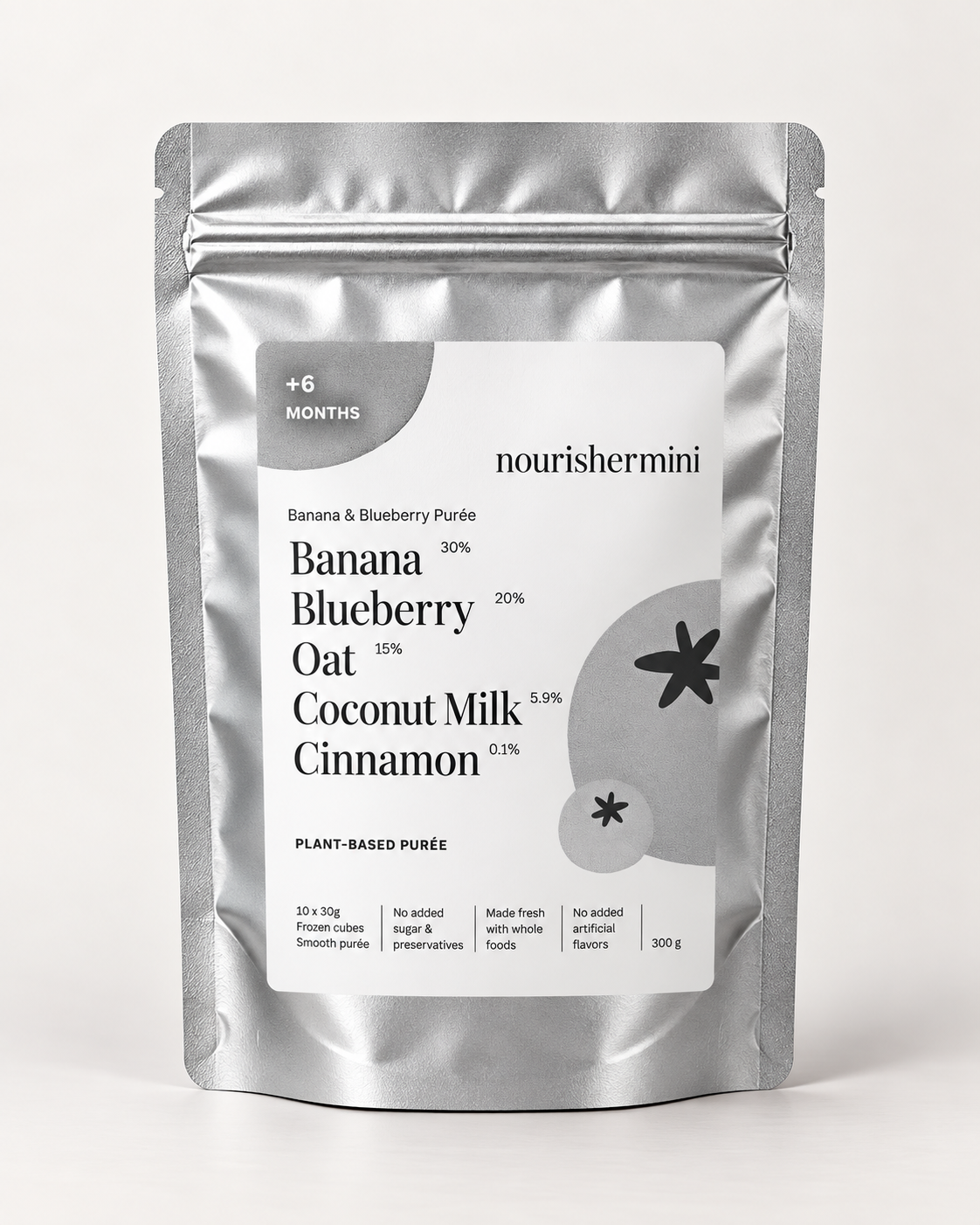 Banana & Blueberry Purée