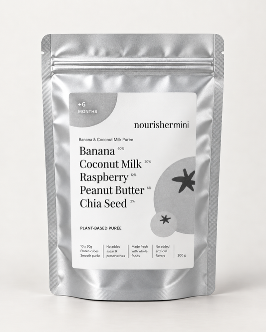 Banana & Coconut Milk Purée