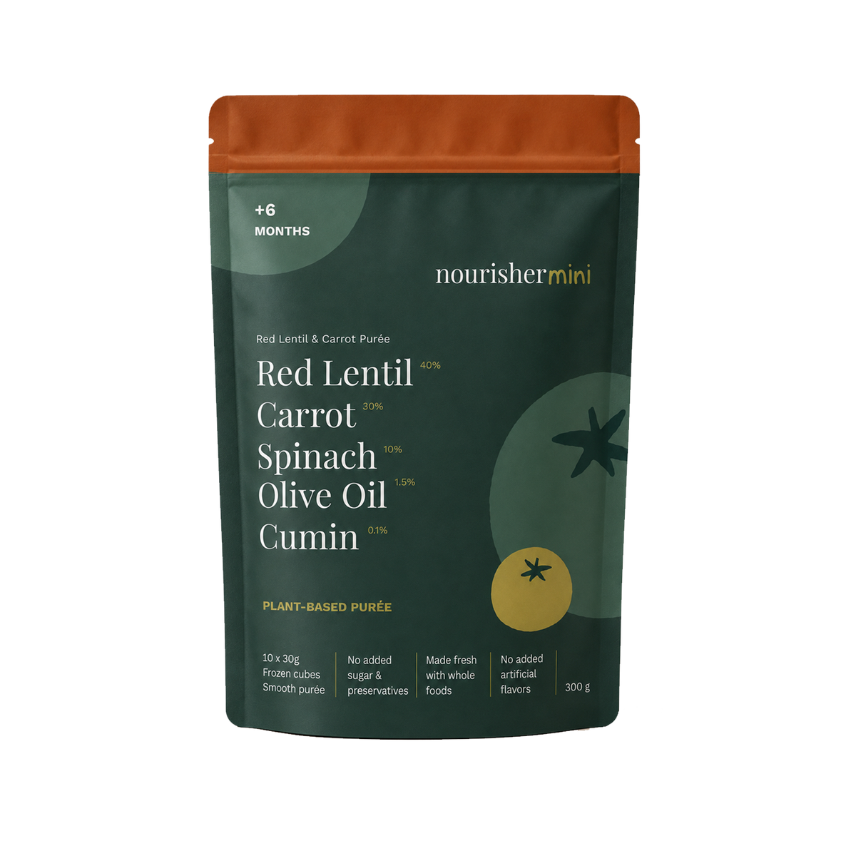 Red Lentil & Carrot Purée