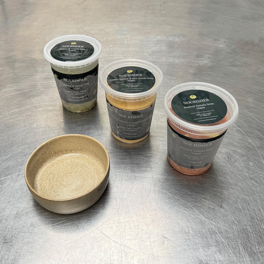 Gift Soup Box + Ceramic Bowl