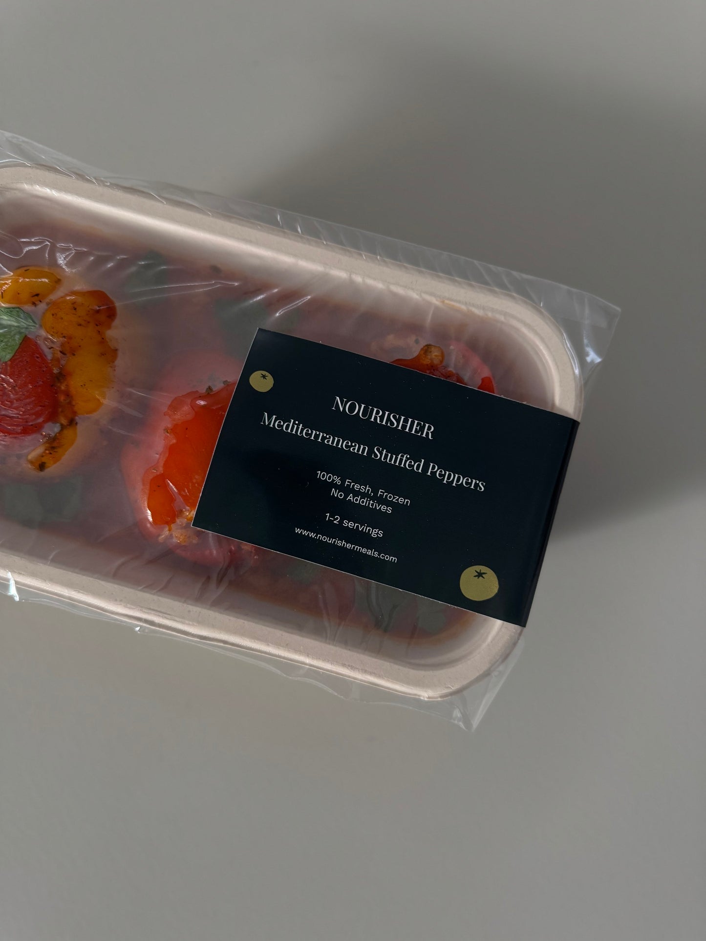 Mediterrane gevulde paprika's